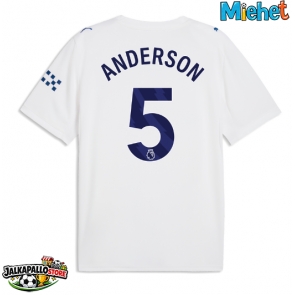 Manchester City Elliot Anderson #5 Kolmaspaita 2026-27 Lyhythihainen